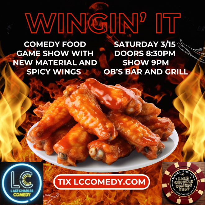 Lake Chuckle Comedy Festival: Wingin IT! Comedy Game Show